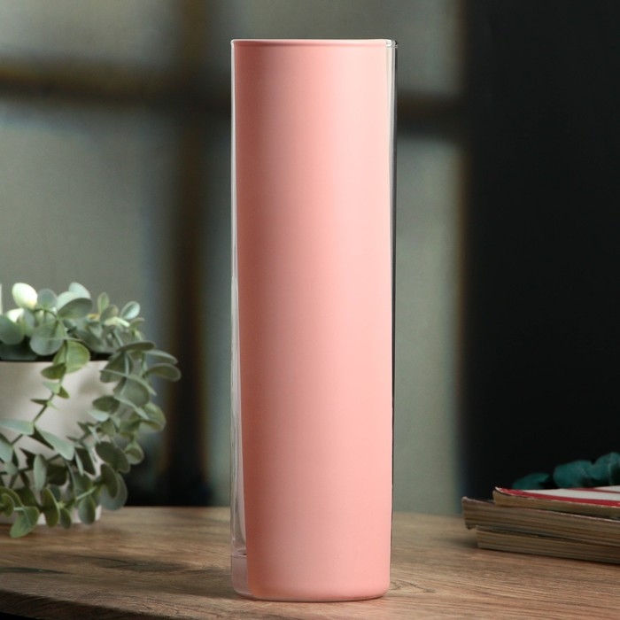 Ваза - цилиндр &laquo;Джессика&raquo; для цветов, прямая, 27 см.