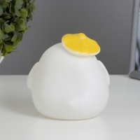 Ночник "Утенок" LED от батареек 3хLR44 белый 10х9х11 см Ночник "Утенок" LED от батареек 3хLR44 белый 10х9х11 см