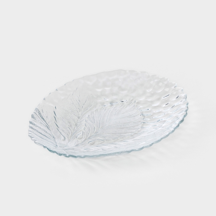 Блюдо стеклянное Sultana, 23&times;18 см, цвет прозрачный