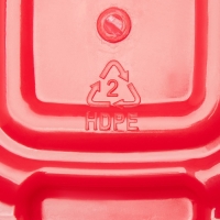 Ведро для уборки, 7.5 л, 25.2&times;25.5&times;18.7 см, красный