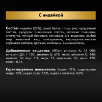 Сухой корм PRO PLAN для стерилизованных кошек, индейка, 3 кг