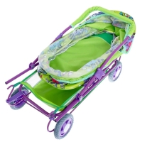 Коляска кукольная № 7, цвета МИКС Коляска кукольная № 7, цвета МИКС