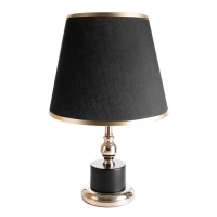 Лампа настольная "Луиза" 1x60Вт E27 черный 25х25х41см