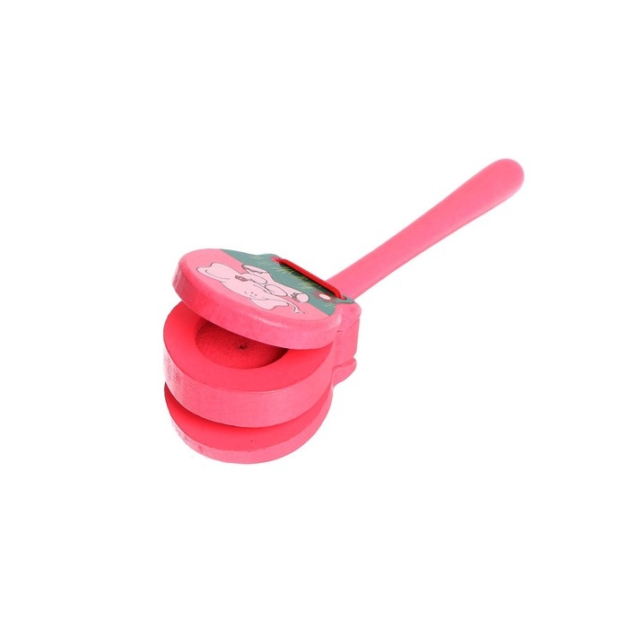 Игрушка музыкальная колотушка &laquo;Зверята&raquo;, МИКС