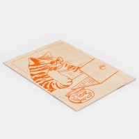 Основы для выжигания &laquo;Учёный кот&raquo; 30х21 см