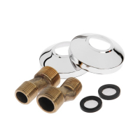 Смеситель для ванны Accoona A7140, однорычажный, излив 300 мм, с душевым набором, хром