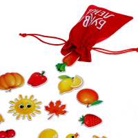 Магнитная книжка-игрушка «Учим цвета», 8 стр. Магнитная книжка-игрушка «Учим цвета», 8 стр.