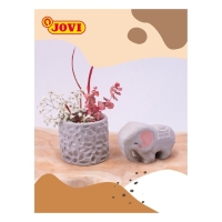 Масса для лепки JOVI, самозатвердевающая, полимерная, 250 г, серая Масса для лепки JOVI, самозатвердевающая, полимерная, 250 г, серая
