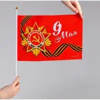 Флаг &laquo;9 мая&raquo; 30&times;20 см