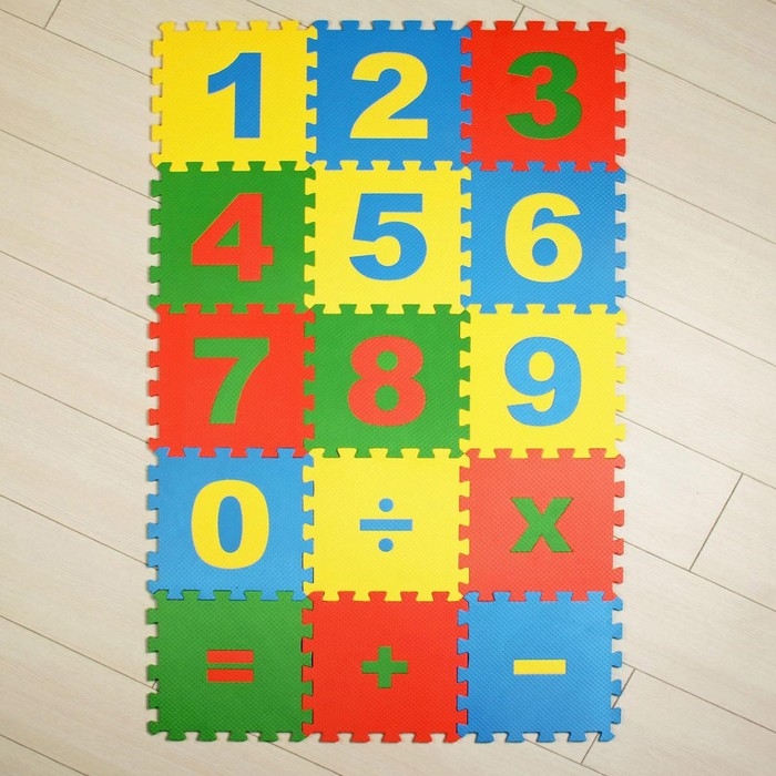 Мягкий пол развивающий &laquo;Математика&raquo;
