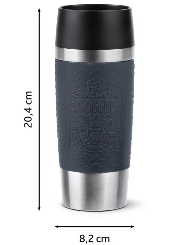 Термокружка Essential N2021510, 0,36 л, серый