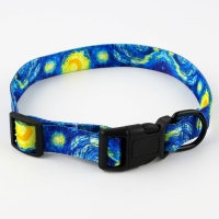Ошейник «Искусство», застёжка - фастекс, 2.5 см, 40-55 см Ошейник «Искусство», застёжка - фастекс, 2.5 см, 40-55 см