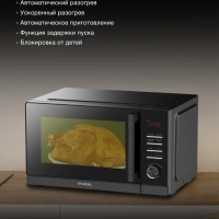 Микроволновая Печь HYM-D3013 25л. 800Вт черный