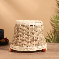 Корзина плетеная 18x18x13.5 см, ротанг