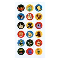 Игрушка - сюрприз Funny Box &laquo;Волшебники&raquo;: детский брелок, наклейки