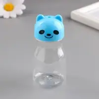 Баночка для скрапбукинга пластик "Панда" 75 мл МИКС 4,3х4,3х9,2 см