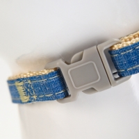 Комплект амуниции "Леди и Джентельмен", поводок 120 х 1 см, синий