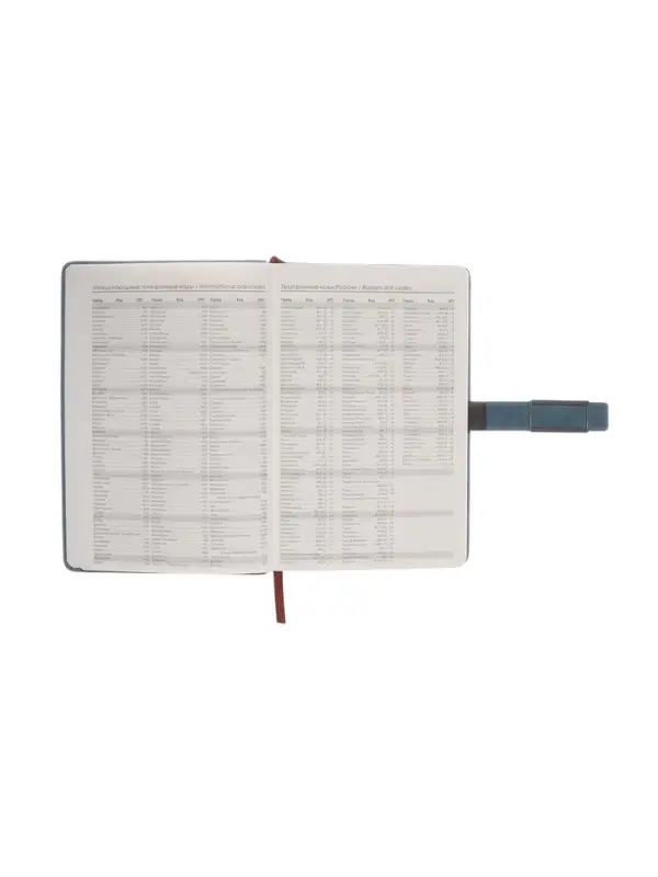 Ежедневник недатированный формат А5, с хлястиком, 112л, линия, пвх, Бирюзовый