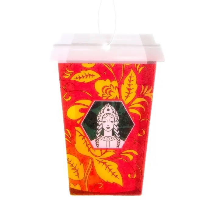 Ароматизатор подвесной Grand Caratt Стаканчик, Капучино, картонный