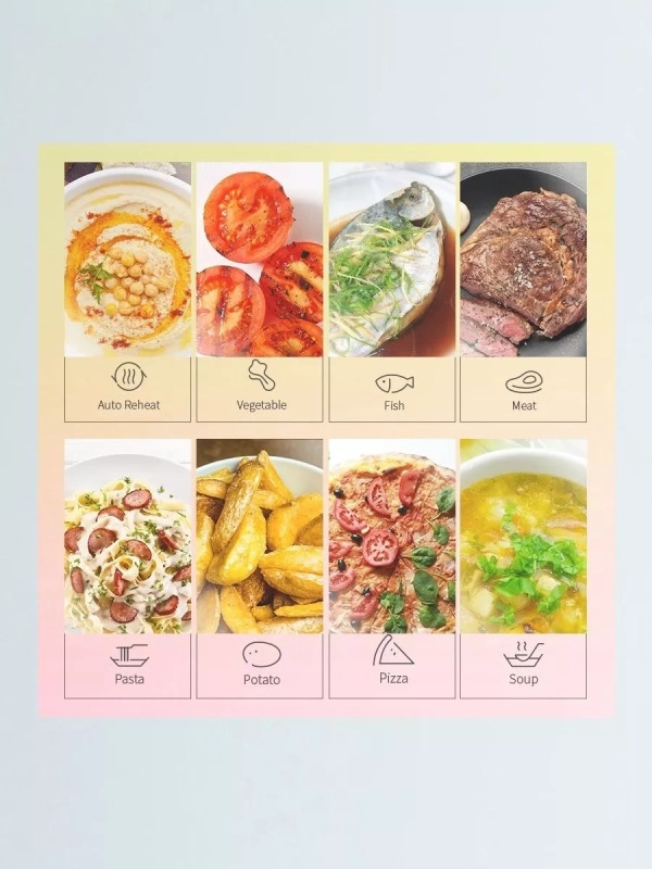 Встраиваемая микроволновая печь CBM200GB, 20 л, 8 программ