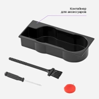 Кофейная станция кофеварка рожковая и кофемолка КТ-7577 Кофейная станция кофеварка рожковая и кофемолка КТ-7577