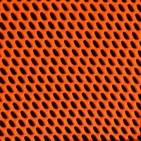 Заготовка из крупной сетки Rete, XL, оранжевый неон