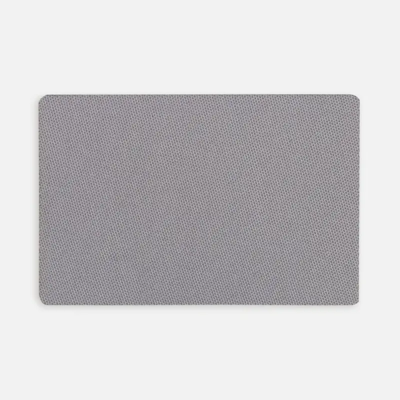 Наклейка тканевая Lunga, L, серая