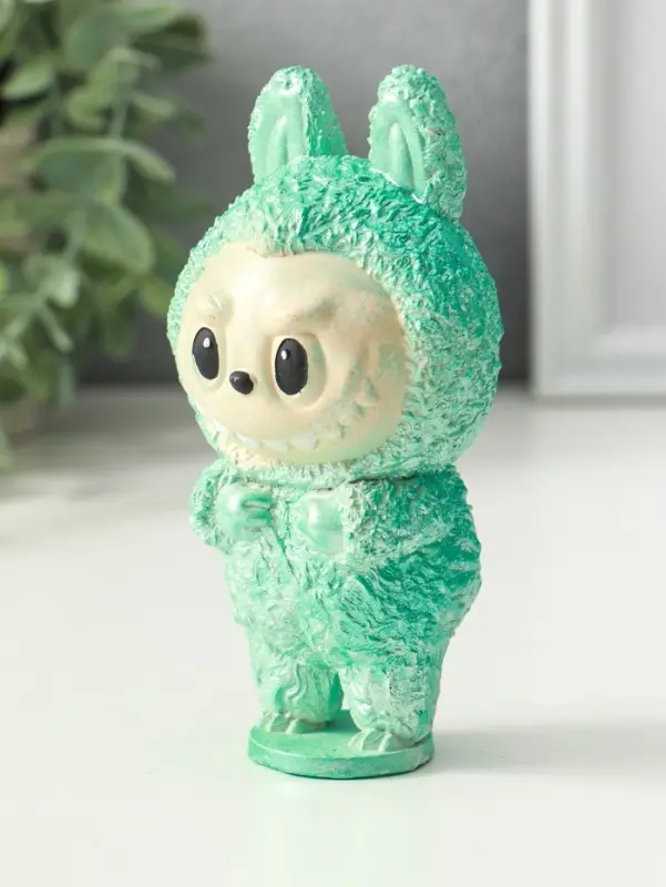 Фигурка "Чудик" 13х6,5х5,5 см, мята