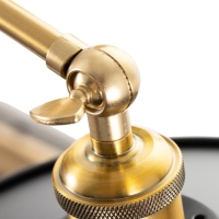 Бра "Кандела" 2хЕ27 черный  22х22х10см