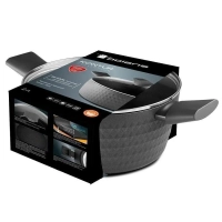 Кастрюля 2 литра Kontur-20C крышка индукция антипригарное