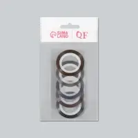 Ленты клеевые для декора &laquo;Голография&raquo;, 5 шт., 1 мм, 18 м, разноцветные