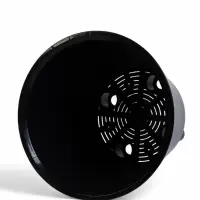 Горшок для цветов "Rosemary" D-33 см, 16 л с дренажной вставкой на колесиках, бежевый