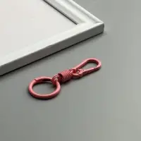 Брелок металл "Карабин с пружиной" цветной МИКС 3,8х1,8х0,9 см длина 9 см