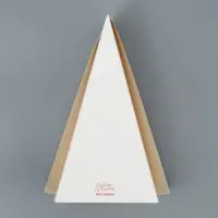 Коробка для торта, кондитерская упаковка &laquo;Поздравляю&raquo;, 15.5 х 8.5 х 8.5 см