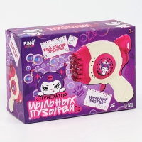 Генератор мыльных пузырей «Зайчик», розовый, 18×10×18 см Генератор мыльных пузырей «Зайчик», розовый, 18×10×18 см