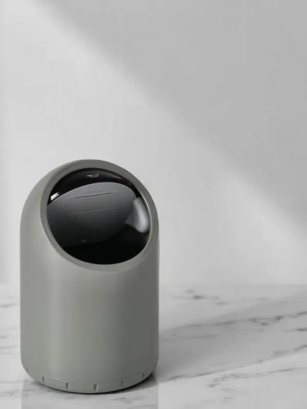 Ведро для мусора сенсорное, 2 л, серое