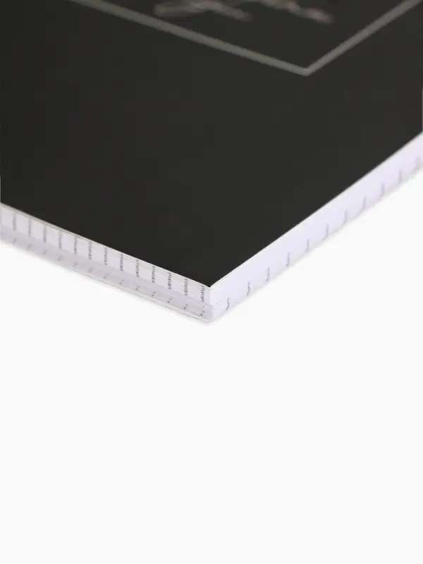 Ежедневник в мягкой обложке А5, 60 листов в точку "Черный"