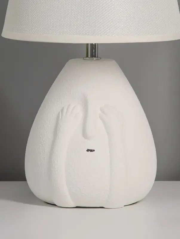 Лампа настольная &laquo;Тики&raquo; E14. 1х40Вт, белый, RISALUX