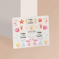 Слайдеры для ногтей &laquo;Эх, море!&raquo;, разноцветные