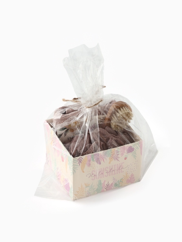 Набор подарочный "Capodanno", хлопок, бежевый