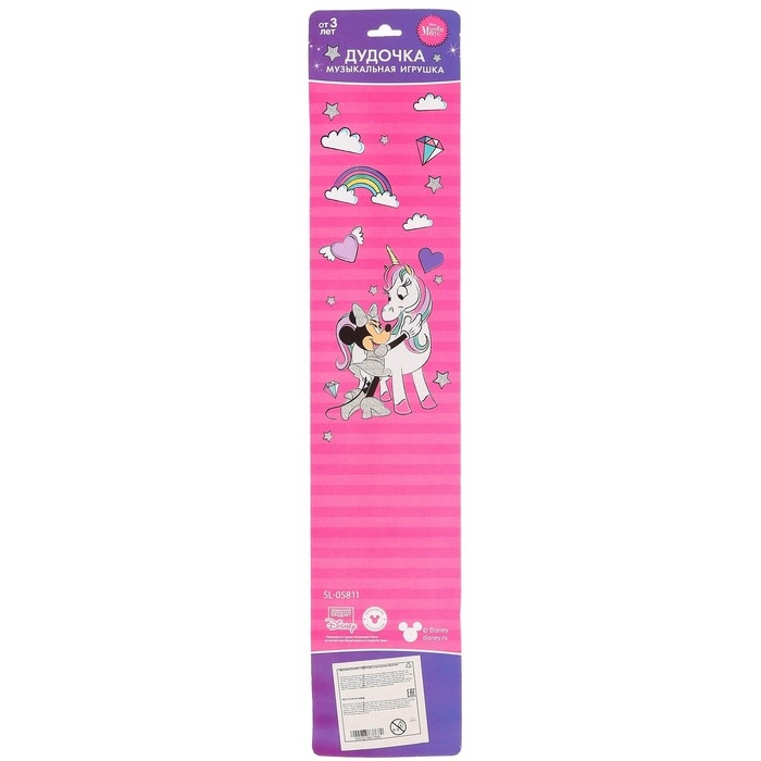Музыкальная игрушка «Дудочка: Минни Маус», цвет розовый Музыкальная игрушка «Дудочка: Минни Маус», цвет розовый