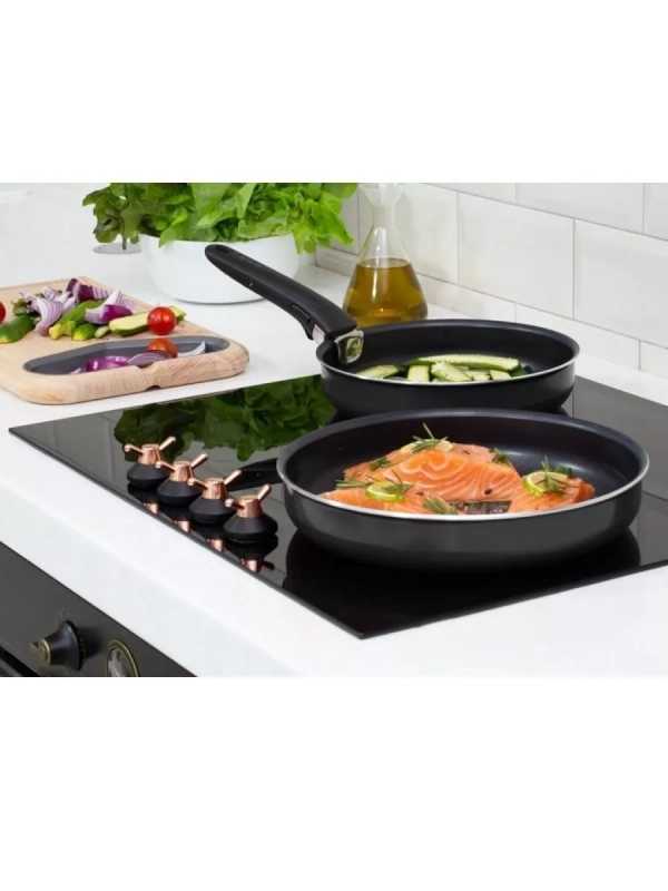 Набор посуды Ingenio Black 04238830 со съемной ручкой