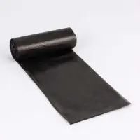 Мешки для мусора 35 л, ПНД толщина 10 мкм, 30 шт в рулоне, цвет черный