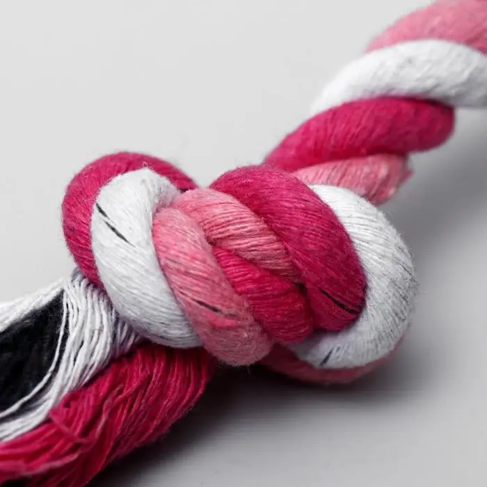 Игрушка канатная &laquo;2 узла&raquo;, малая, 20 г, до 20 см, цвет МИКС