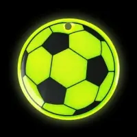 Светоотражающий элемент &laquo;Футбольный мяч&raquo;, двусторонний, d=5 см, МИКС