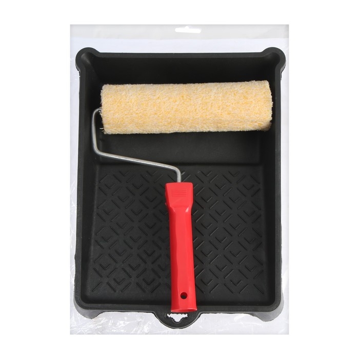 Набор малярный ЛОМ, валик полиакрил, 180 мм, ванночка 250 х 320 мм Набор малярный ЛОМ, валик полиакрил, 180 мм, ванночка 250 х 320 мм