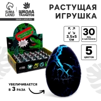 Растущие животные в черном яйце №3 &laquo;Страна динозавров&raquo;