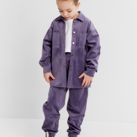 Костюм детский KAFTAN "Velvet", размер 38 (146-152), цвет фиолетовый
