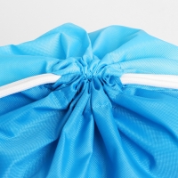 Сумка для мокрых вещей, 42*32 см, цвет голубой