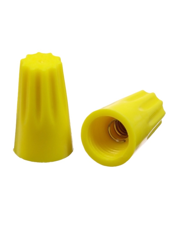Соеденительный изолирующий зажим для проводов СИЗ-4, 3.5-11.0 мм, желтый, набор 100 шт